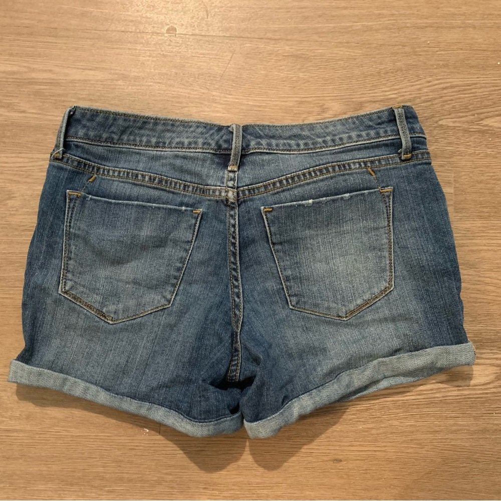 Classic Cuffed Jean Shorts